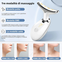 Face Lift Massaggiatore Viso Lifting per lifting, Rassodante, Antirughe | Massaggiatore Viso Antirughe